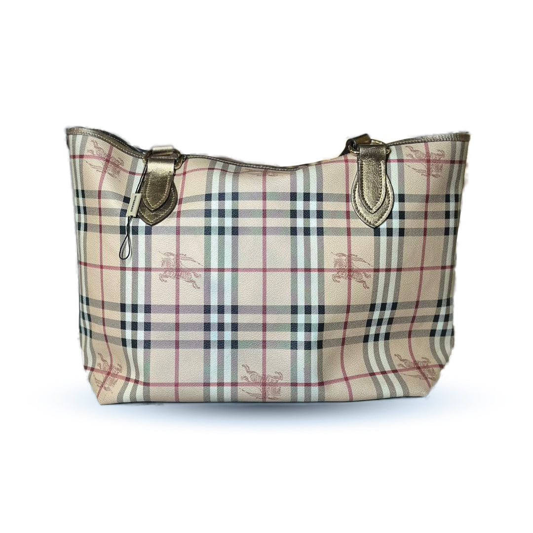 Burberry Haymarket Tote