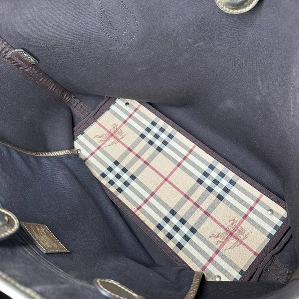 Burberry Haymarket Tote