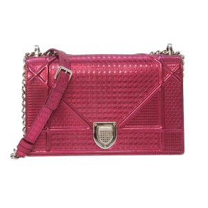 DIORAMA LEATHER CROSSBODY BAG