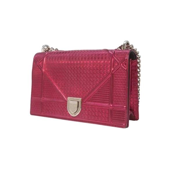 DIORAMA LEATHER CROSSBODY BAG