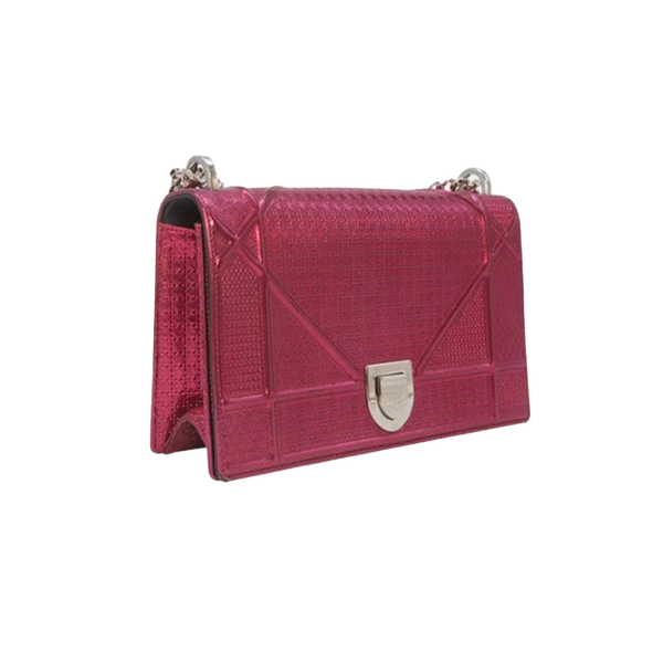 DIORAMA LEATHER CROSSBODY BAG