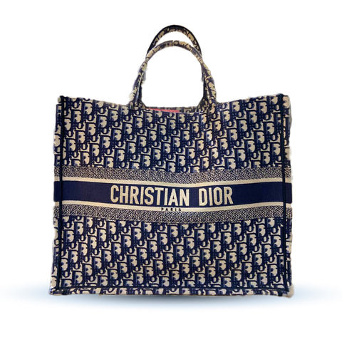 Dior Oblique Book Tote Large