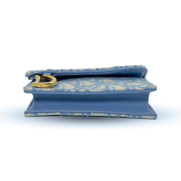Dior Saddle Bloom Card Holder