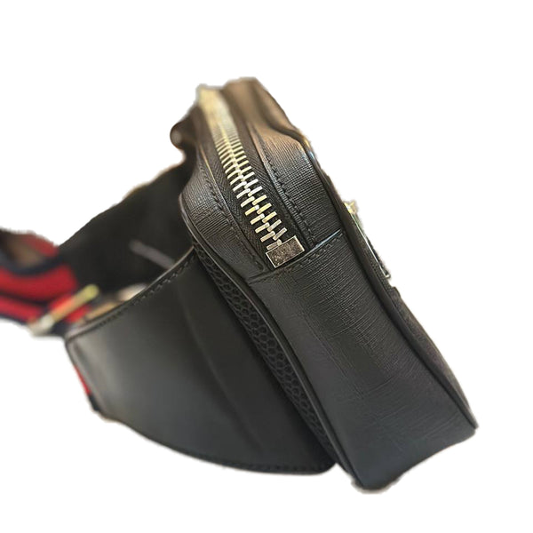 GG Supreme Black Belt Bag