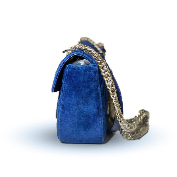 GG Marmont Velvet Blue