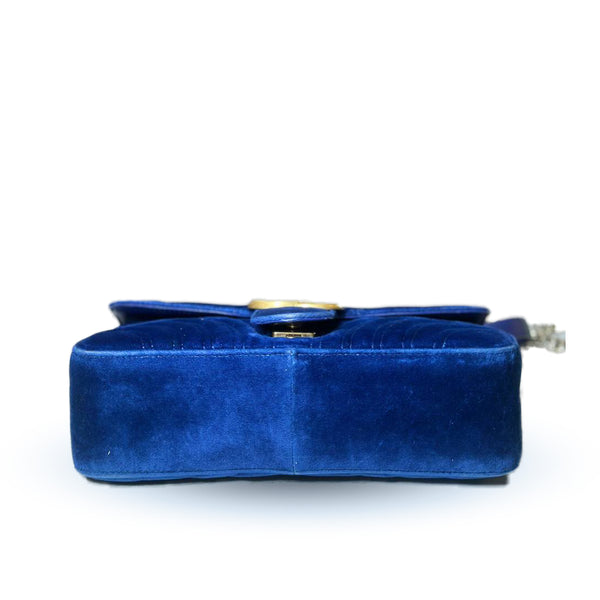 GG Marmont Velvet Blue