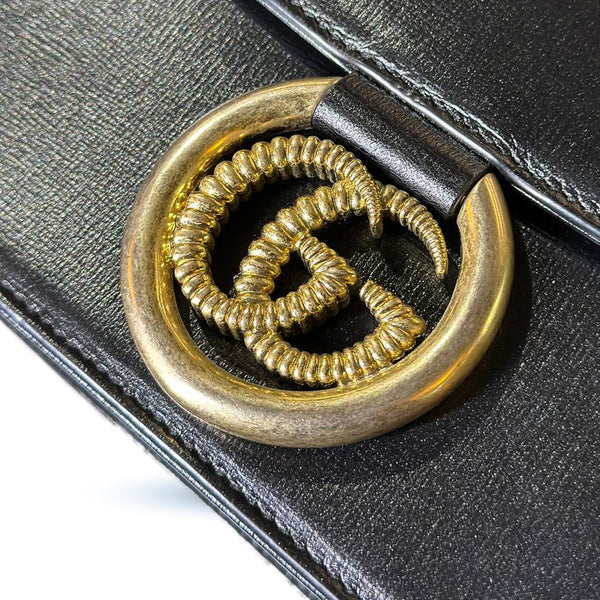 Gucci Black GG Ring Crossbody