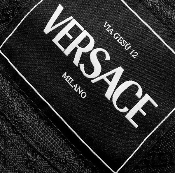 VERSACE LOGO BUCKET HAT