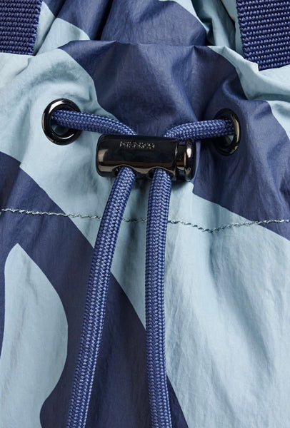 Printed shell backpack