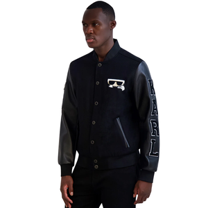 KARL PATCH VARSITY JACKET