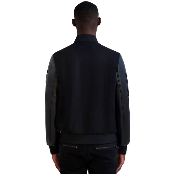 KARL PATCH VARSITY JACKET