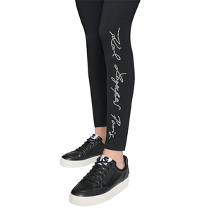 KLP SCRIPT BLACK LEGGING