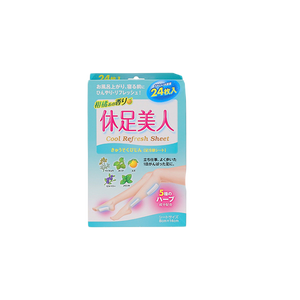 PPIH Rest Foot Beauty Foot Cooling Patch Citrus Fragrance 24pcs