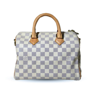 LV Speedy 25 Azur Damier