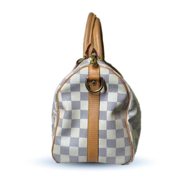 LV Speedy 25 Azur Damier