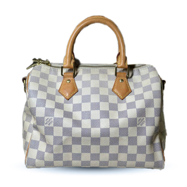 LV Speedy 25 Azur Damier