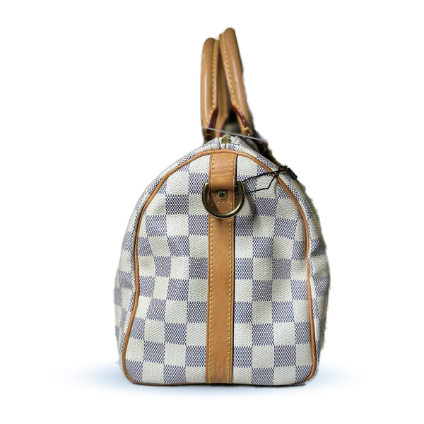 LV Speedy 25 Azur Damier