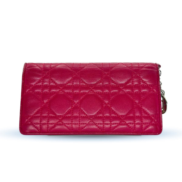 Lady Dior Long Wallet