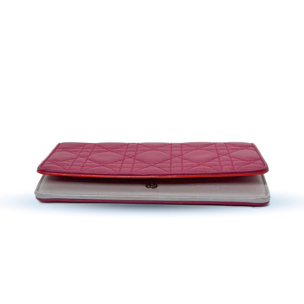Lady Dior Long Wallet