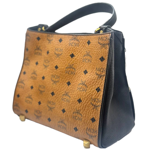 MCM Corina Top Handle Bag Small