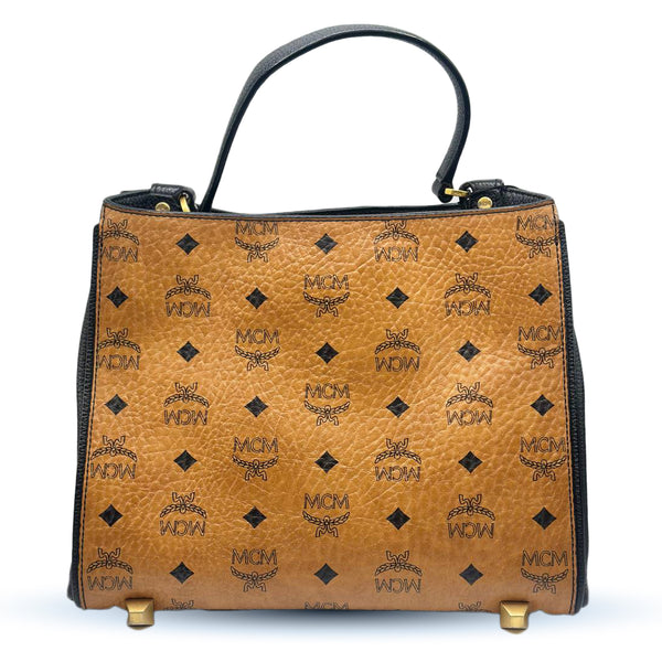 MCM Corina Top Handle Bag Small