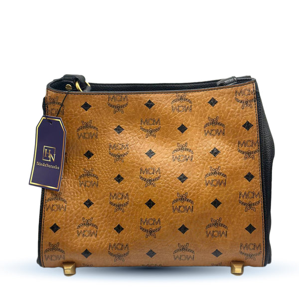 MCM Corina Top Handle Bag Small