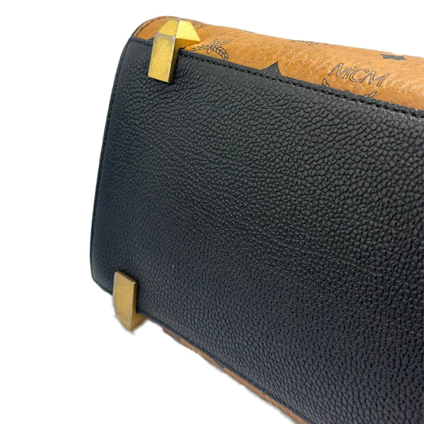 MCM Corina Top Handle Bag Small