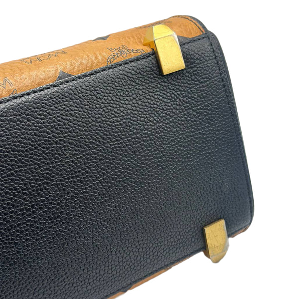 MCM Corina Top Handle Bag Small