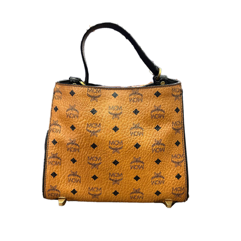 MCM Corina Top Handle Bag Small