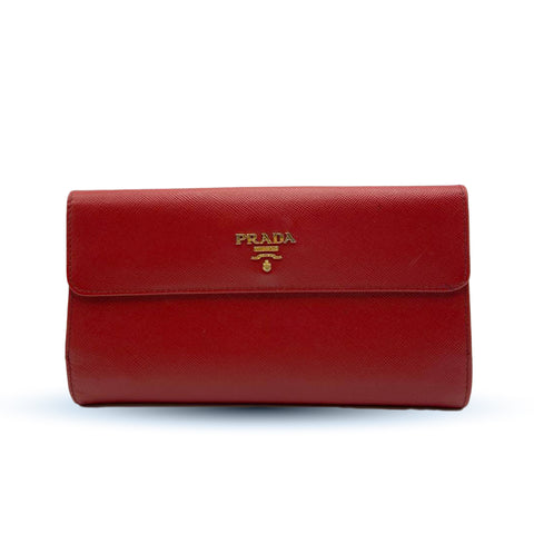 Prada Long Flap Wallet