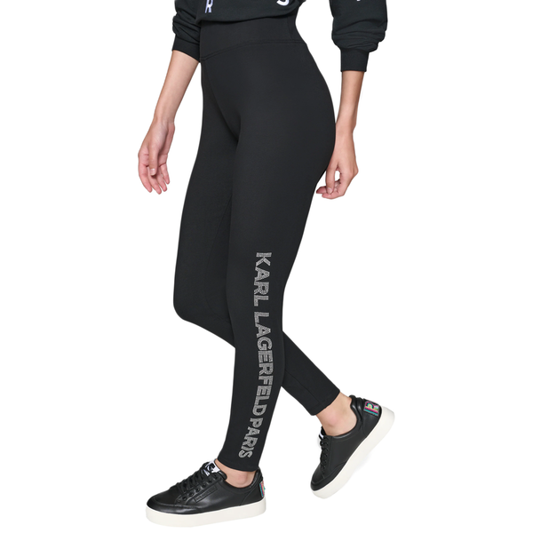RHINESTONE TRIM LEGGING