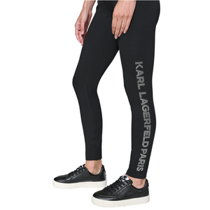 RHINESTONE TRIM LEGGING