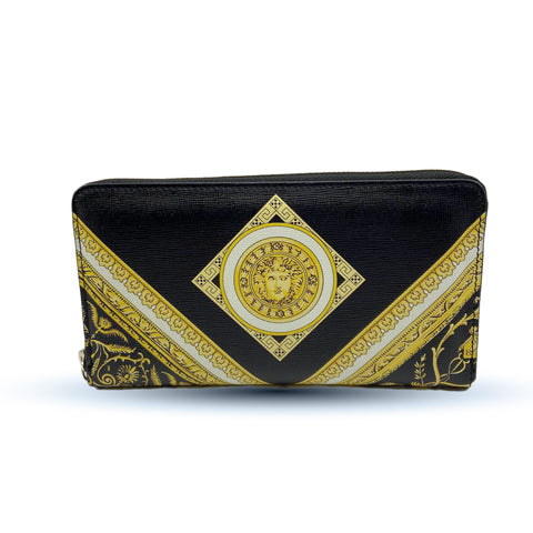 Versace La Medusa Zip Wallet