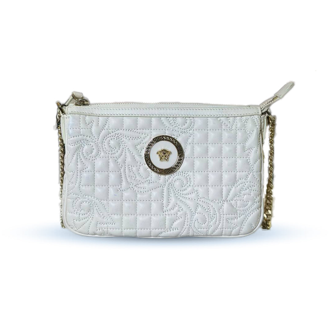 Versace Quilted Medusa Crossbody
