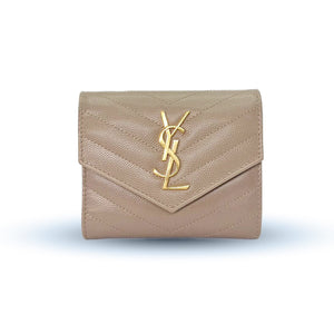 YSL CASSANDRE MATELASSÉ SMALL ENVELOPE WALLET