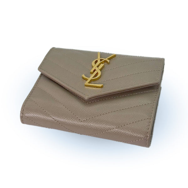 YSL CASSANDRE MATELASSÉ SMALL ENVELOPE WALLET
