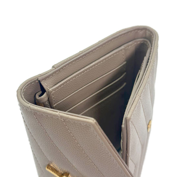 YSL CASSANDRE MATELASSÉ SMALL ENVELOPE WALLET