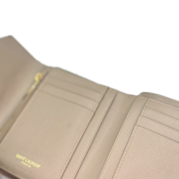 YSL CASSANDRE MATELASSÉ SMALL ENVELOPE WALLET