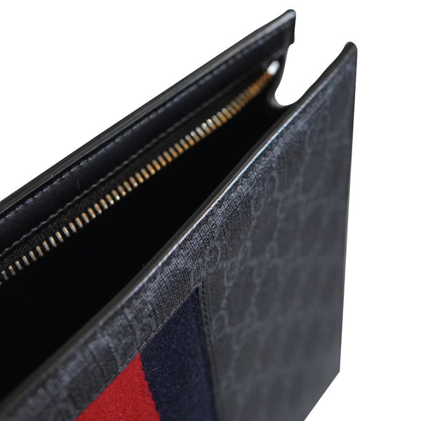 GUCCI Supreme GG Web Clutch