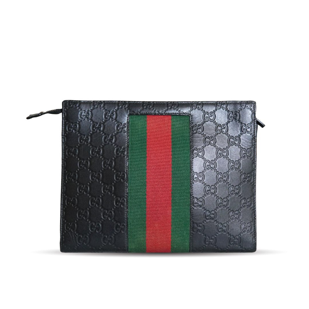 GUCCI Signature Web Pouch