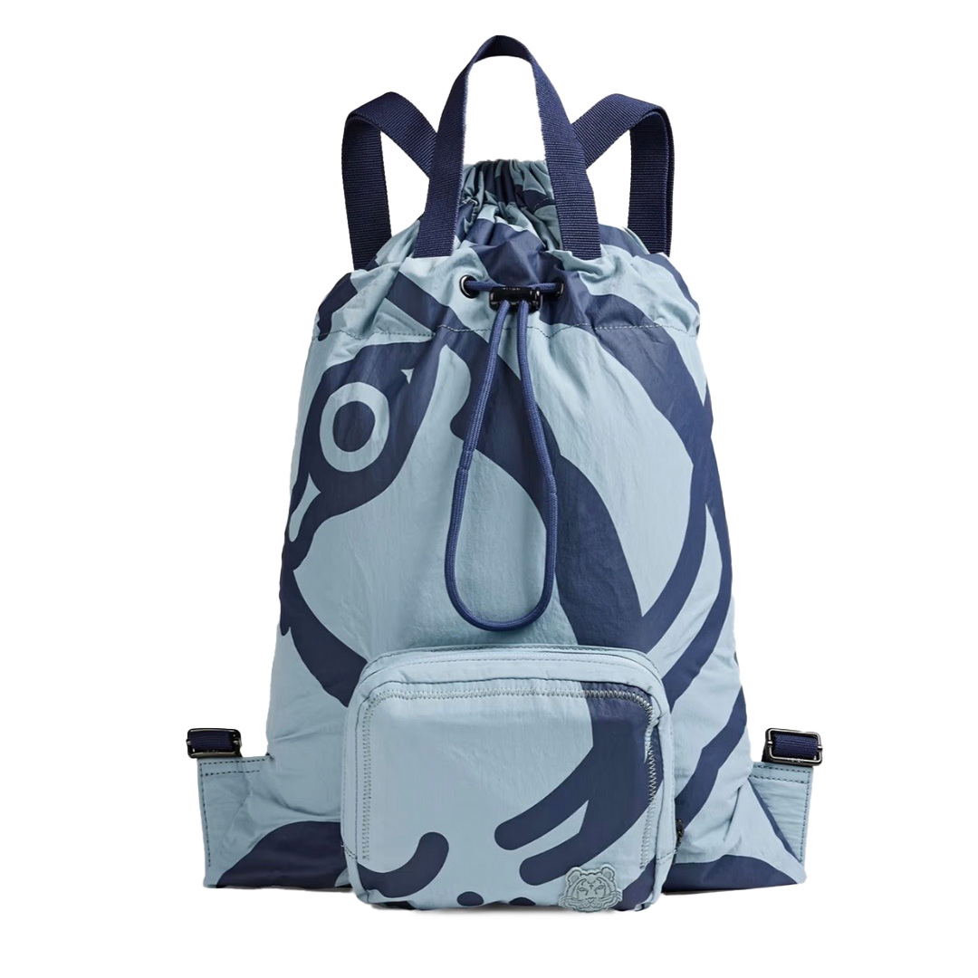 Printed shell backpack