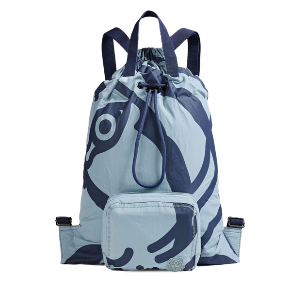 Printed shell backpack