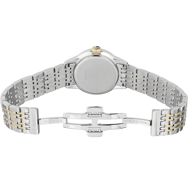 Tissot Women's T0852102201100 Carson Analog Display Swiss Quartz Two Tone Watch