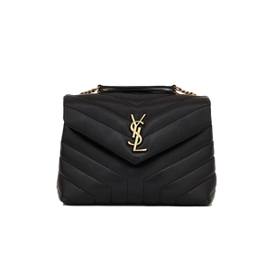 LOULOU SMALL CHAIN BAG IN QUILTED "Y" LEATHER