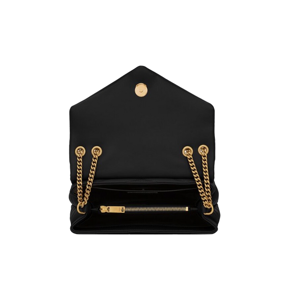 LOULOU SMALL CHAIN BAG IN QUILTED "Y" LEATHER